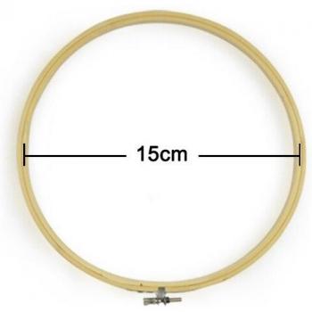 Bambou Stitch‑Ring – Cadre Broderie Polyvalent