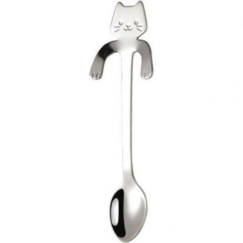 Mini Cartoon Cat Coffee Spoon