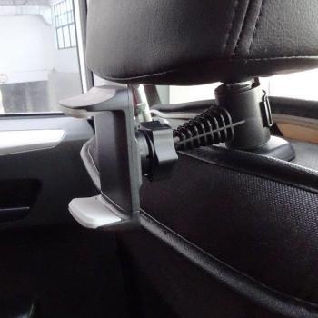 360° Rotating Mobile Phone Bracket for Car Back Seat Headrest