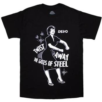 2XL Devo Twist Away Black T‑Top