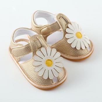 Calzado suave para recién nacidos con motivos florales veranie