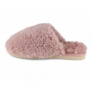 Wechselbare Thies Fluffy Shearling Schuhe – Pink