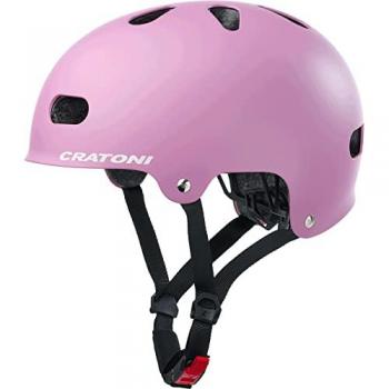 Cratoni Casco C-matte Rosa Opaco