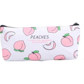 Estuche Escolar Kawaii Melocotón