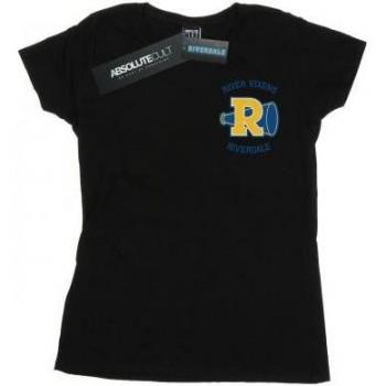 Camiseta de Algodón Riverdale para Mujeres con Gráfico de Pechos