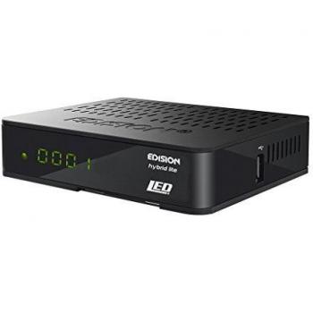 Edision Progressiv Hybrid lite LED Digitaler Kabelreceiver (Scart, HDMI, USB) B