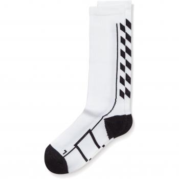 Hummel TECH INDOOR Kinder Socken HIGH, Schwarz/Dunkelgrau, 8 (32-35)
