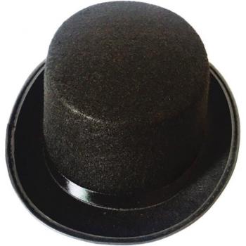 Black Fedora Top Hat for Theatrical Performances
