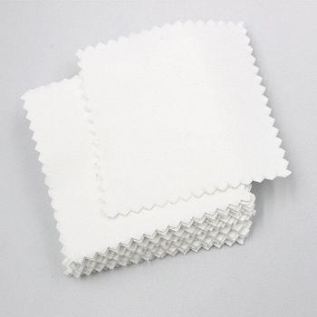 Anti-Tarnish Polishing Cloth for 925 Silver Jewelry (10pcs, 50pcs, 100pcs, 8x8cm)