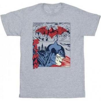 DC Comics Men's Batman Comic Strip Tee