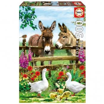 Puzzle educa 500 piezas burritos y granja