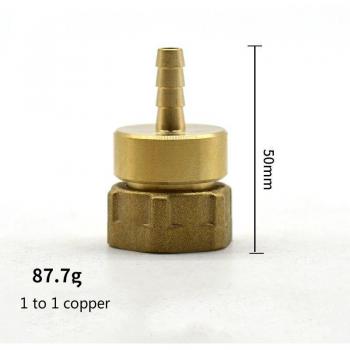 Brass Barb Manifold Connector DN20 for Floor Heating, 1.6Mpa