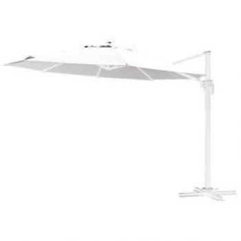 Ombrellone tondo con supporto laterale in alluminio 350 cm