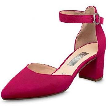Veloursleder-Pumpen Gabor – Pink, Größe 41½ für Damen