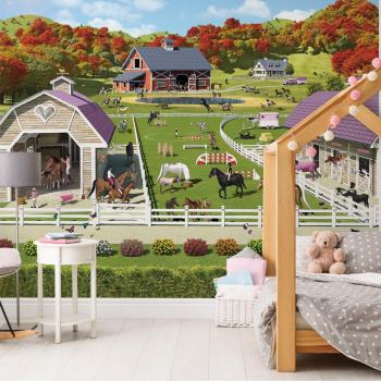 Mare & Monture – Mural 41738, décor cheval et poney
