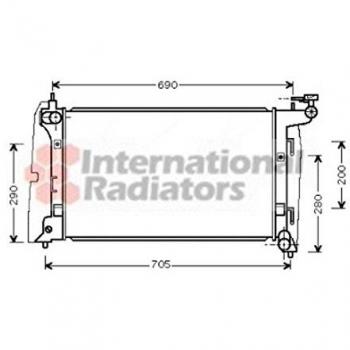 Radiateur moteur Toyota Corolla Verso 1.8i VVT-i (2001‑2004)