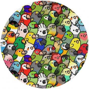 Alfombrilla Para Fotos con Motivo Loro Everybirdy