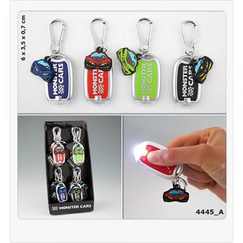 DEPESCHE 4445 Monster Cars Mini-Taschenlampe – Für Kids