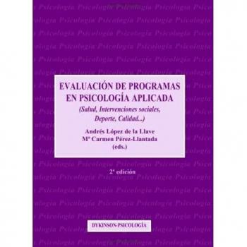 EVALUACIÓN DE PROGRAMAS EN PSICOLOGÍA APLICADA