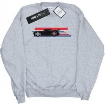 Ragazzo 12-13 – Felpa Disney Cars Jackson Storm Stripes Grigio