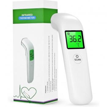 Thermomètre frontal numérique IR sans contact – Écran LCD précis