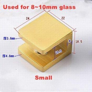 Laminat Glas Clip Halterung aus Kupfer SJ-8001A