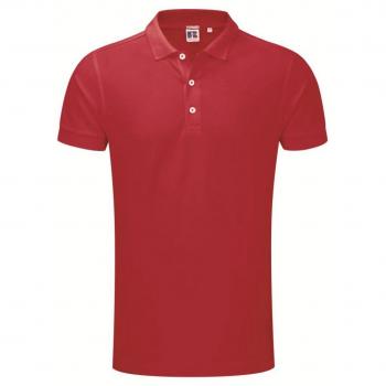 Russell Stretch Piqué Polo Shirt for Men