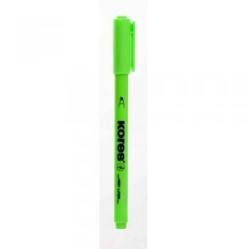 Kores surligneur stylo vert 0,5-3,5 mm