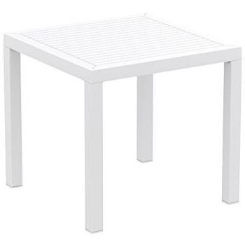Table de terrasse 'CANTINA' en plastique blanc