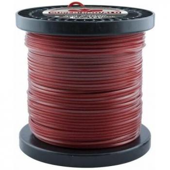 Fil Nylon Rouge 3mm 230m pour Débroussailleuse