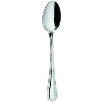 Cucharilla Ligato 11 cm, 12 pz. mango plateado