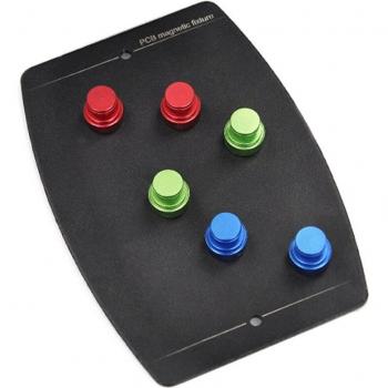 Soporte de soldadura para placa PCB con 6 pines magnéticos