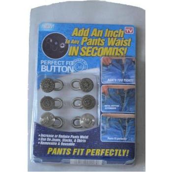 Estensori di cintura per pantaloni con bottone