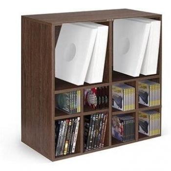 Set Piastre Zomo VS-Box 400 con Porta CD e Portavinili Marrone
