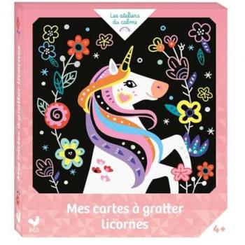 Mes cartes à gratter licornes