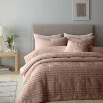 Catherine Lansfield Lennon Stripe Duvet Cover and Pillowcase Set