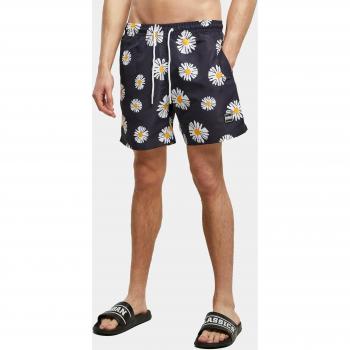 Daisy Pattern Swim Shorts for Men