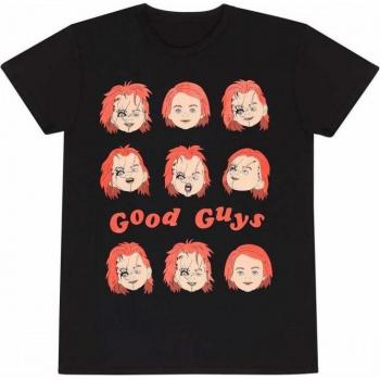 Adult Chucky Expression Top – Black Unisex