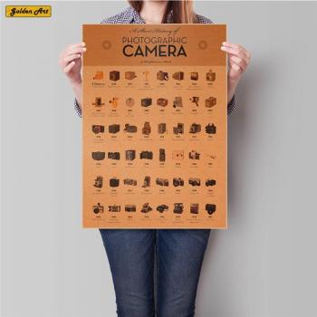 Decoración Retro para Paredes: Cartel Kraft 45,5×31,5 cm