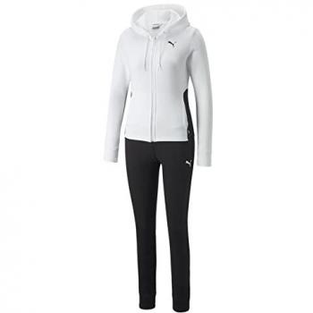 Chándal Puma Classic mujer en blanco y negro