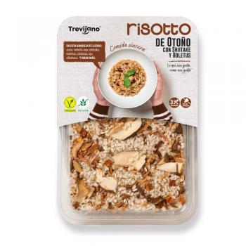 Risotto Otoñal Trevijano Shiitake y Boletus 280 Gramos