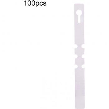 Marqueurs de plantes flexibles en PVC, 21x2cm, 100 pièces