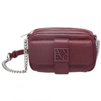 Sac Bandoulière Armani Exchange Rouge à Logo