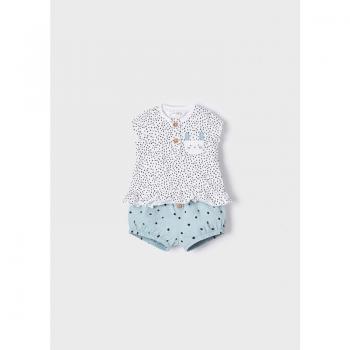 Conjunto de ropa para bebé niña Mayoral ECOFRIENDS Color Menta