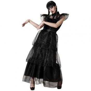 Déguisement de fête du mercredi femme ANGEL TOMAS, SA noir XS/S