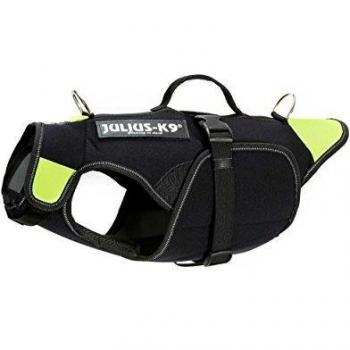 Harnais-gilet Julius-K9 pour chien noir taille S