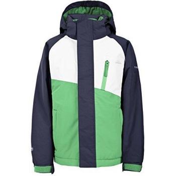 Clover Trespass 2/3 Kinder-Wasserresistenter Ski‑Outfit, abnehmbare Kapuze, Knöchelgamaschen, Unisex, 2–