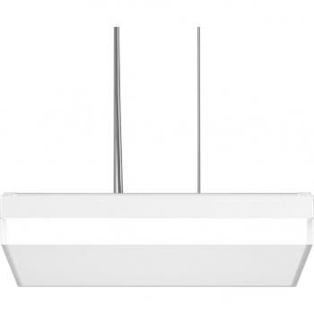 RZB Flat Slim+ Pendellicht DALI 43x43cm 41W weiß/matt
