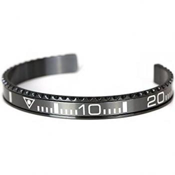 Bracelet en acier Oyster homme 18 cm