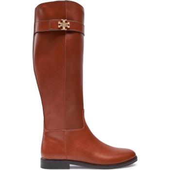 Tory Burch T Lock Riding Boot – Stiefel – Braun – EU 39,5 – Damenmodell